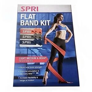 LIKE NEW!!! SPRI Flat Band Kit